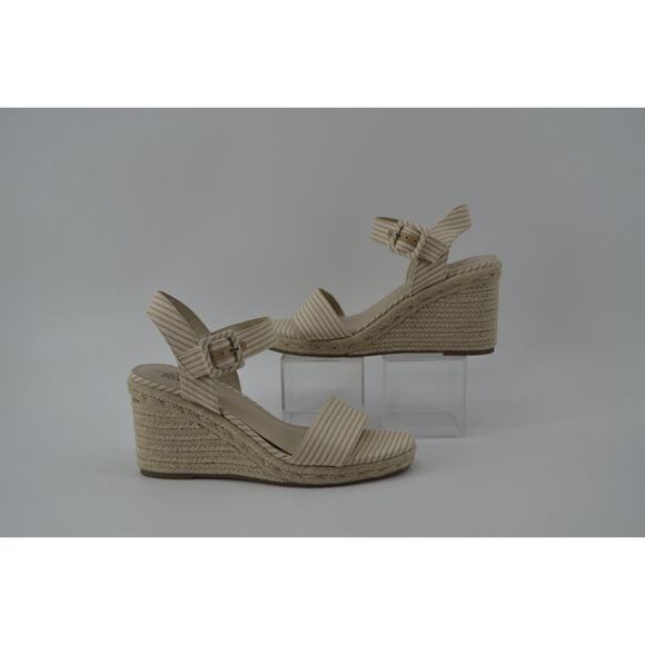 Life Stride Velocity With Memory Foam Tango Espadrilles Striped Tan Size 8.5 - Picture 2 of 11